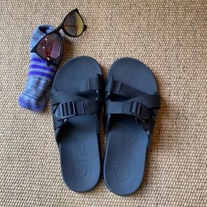 Chaco slides, women’s size 8, black